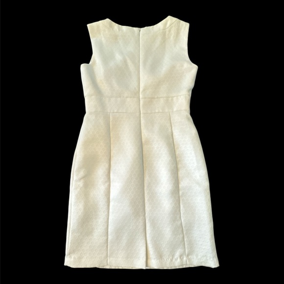 Chelsea Rose cream belted Midi Dress, Women's 10 - Picture 7 of 7